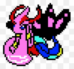 Mega Milotic Y Pixel Art Maker - Fake Yugioh Cards Png,Milotic Png