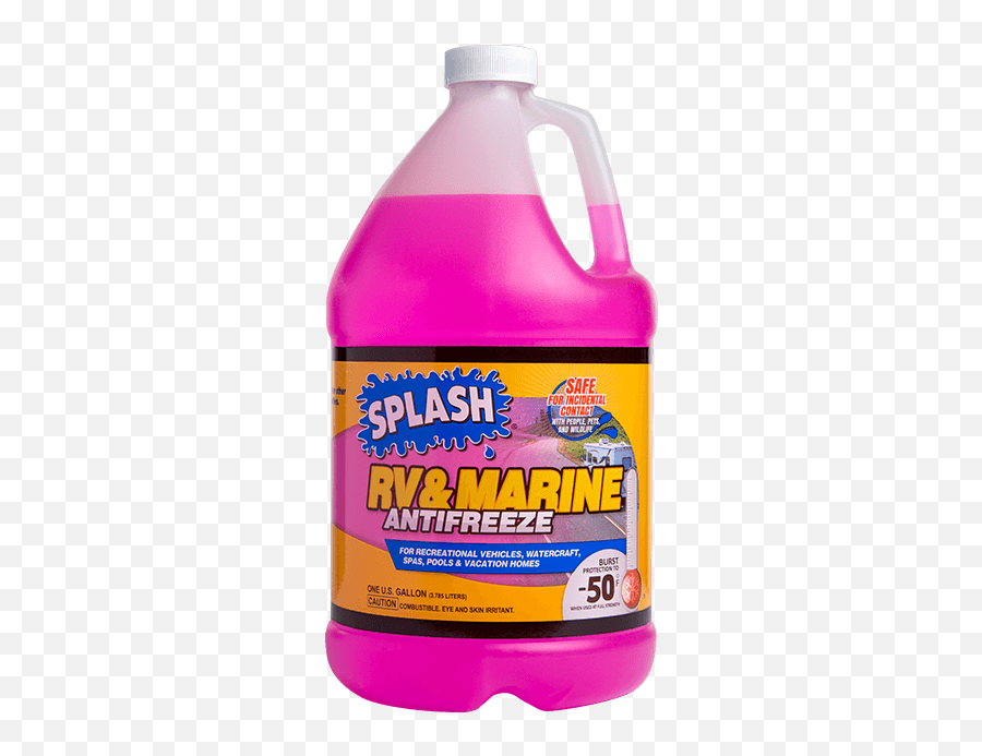 Splash Rv U0026 Marine - 50 Propylene Glycol Antifreeze Rv Antifreeze Png,Rv Png