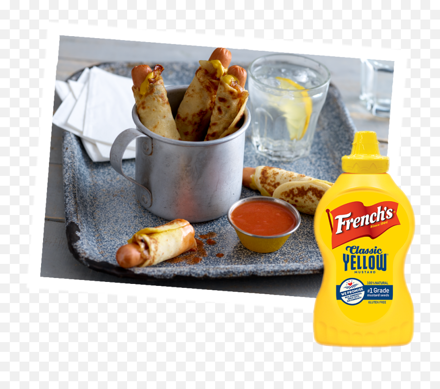 Give Them Americau0027s No1 Hot Sauce U0026 Mustard - Hot Dog Crêpe Mustard Png,Transparent Hot Dog