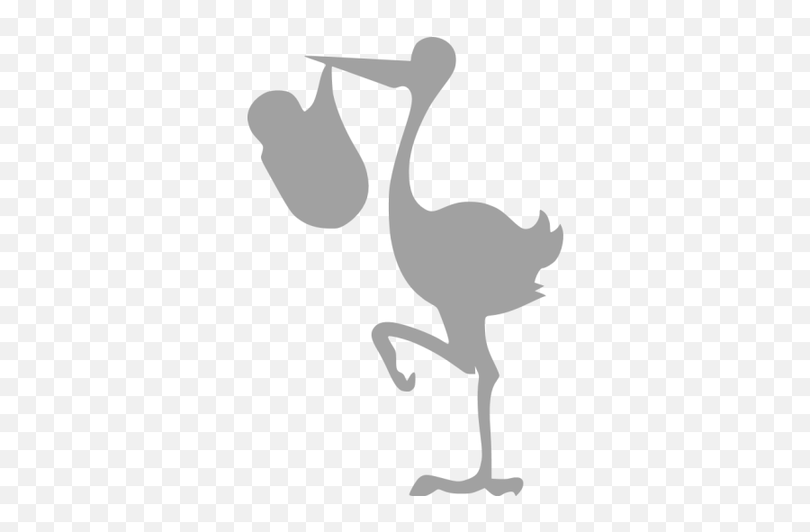 Stork With Bundle Icons - Ciconiiformes Png,Bundle Icon