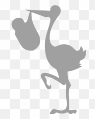 Stork With Bundle Icons - Ciconiiformes Png,Bundle Icon
