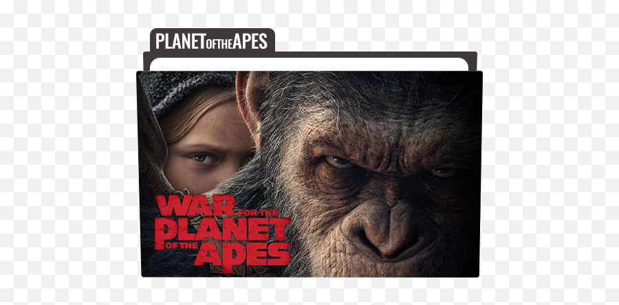 War For The Planet Of Apes Folder Icon Free Download - War For The Planet Of The Apes Poster Hd Png,Folder Icon Download