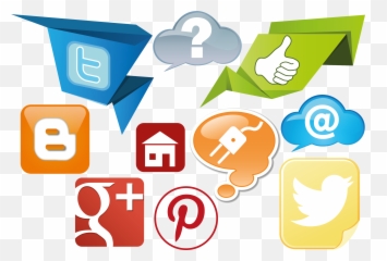 Download Free Photo Of Icon Settwittergooglesocial Media - Social Media Recruitment Transparent png