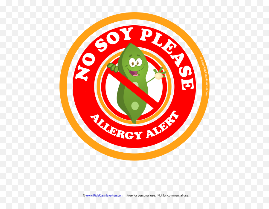 Pin - Soy Allergy Alert Png,Soy Free Icon