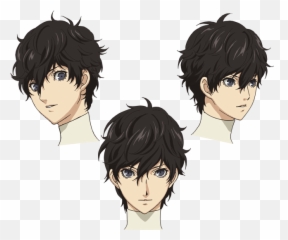 Atlus Never Chose The Name Akira Kurusu - Persona 5 Anime Character Sheet png