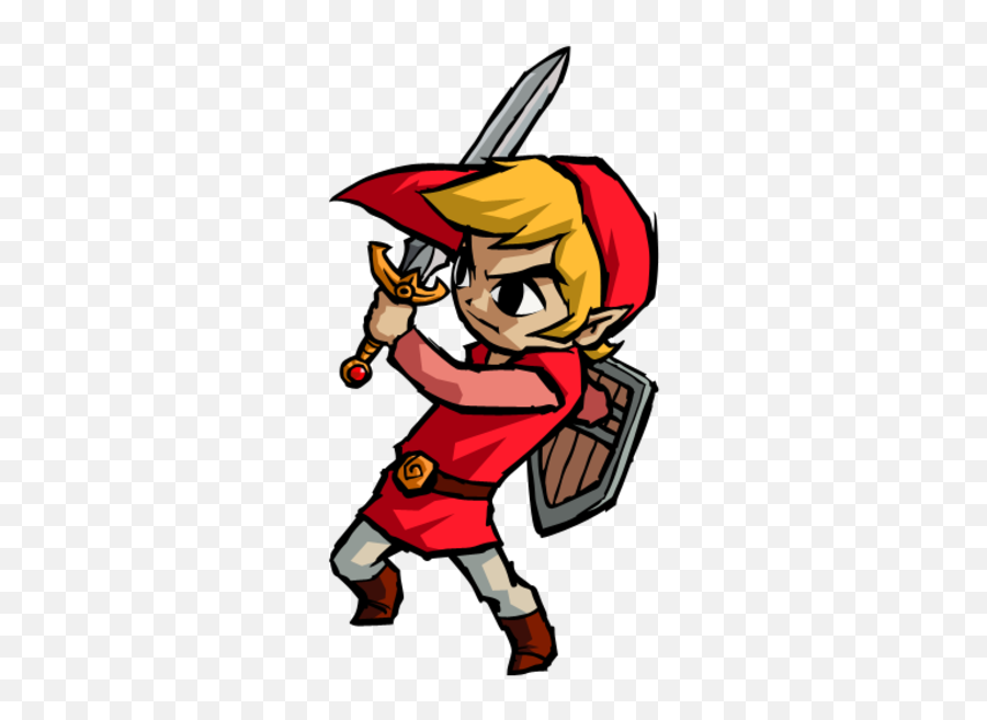 Link Zelda Red Mini - Legend Of The Wind Waker Png,Link Zelda Png