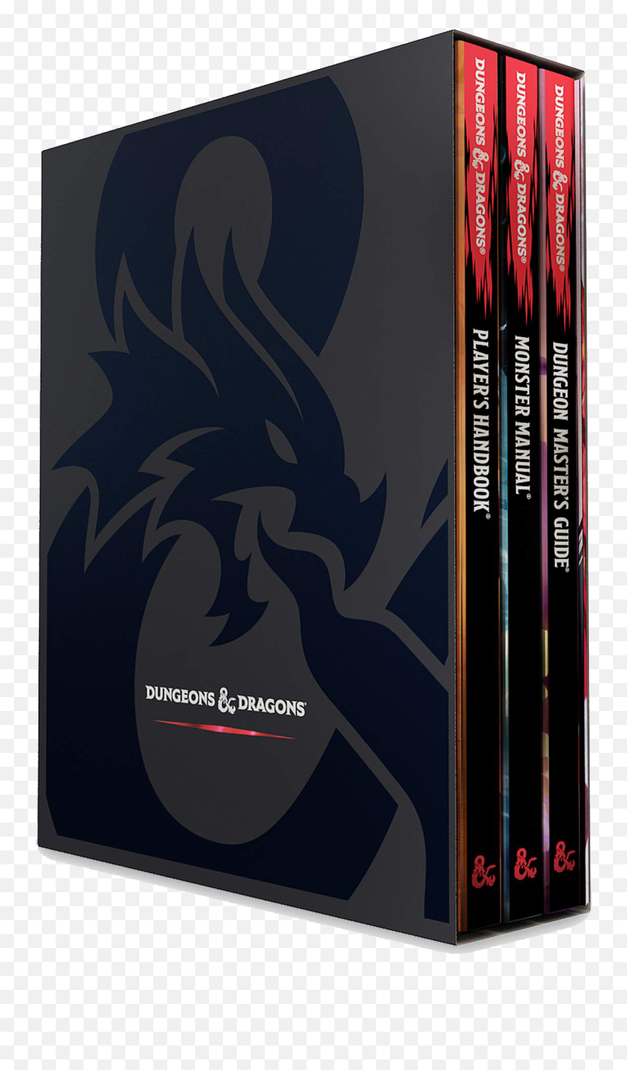 Dungeons And Dragons Core Rulebooks Gift Set 5th Edition U2014 3rd Universe Png Book Cover Icon