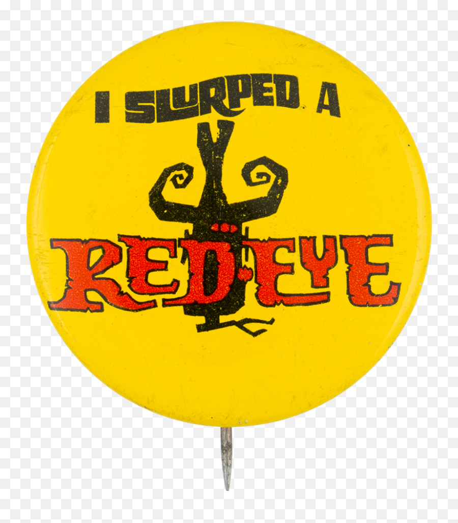Slurpee Red Eye Busy Beaver Button Museum Png