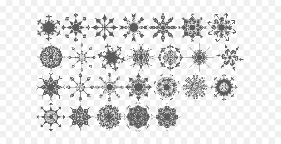Snowflake Fonts - Decorative Png,Joe Servin Icon