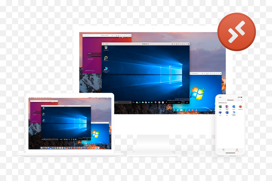 Remote Working Support And Advice Bespokeconnectedcouk - Parallel Desktop Mac Full Png,Windows 10 Place Icon On Desktop