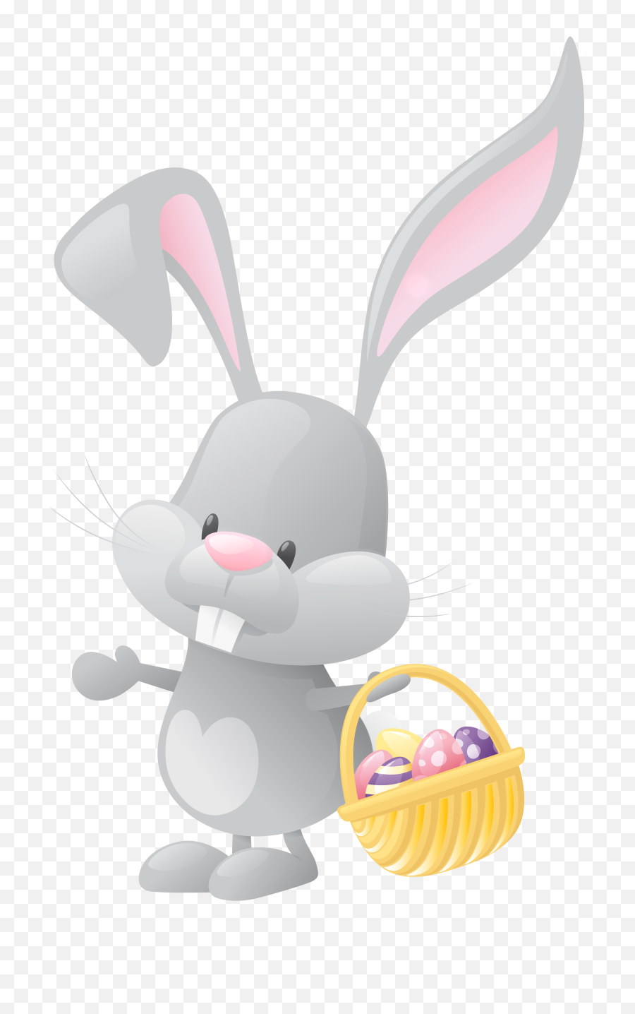 Easter Bunny Basket Png Picture 475941 - Easter Bunny Transparent Background,Easter Basket Transparent