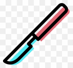 Scalpel Free Icon Of Medical Element Set - Bisturi Png,Scalpel Png
