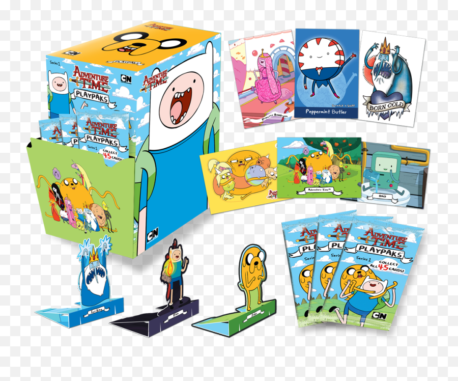 Adventure Time Playpaks Cryptozoic Entertainment - Adventure Time Trading Cards Png,Adventure Time Transparent