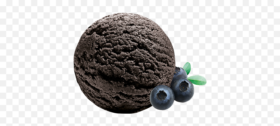 Blueberry Ice Cream - Macaroon Png,Ice Texture Png