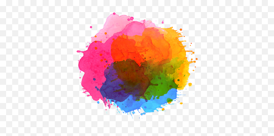 Create Watercolor Logo For Free With The Art Maker - Color Gradient Png,Watercolor Facebook Icon