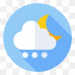 Snowy - Free weather icons png