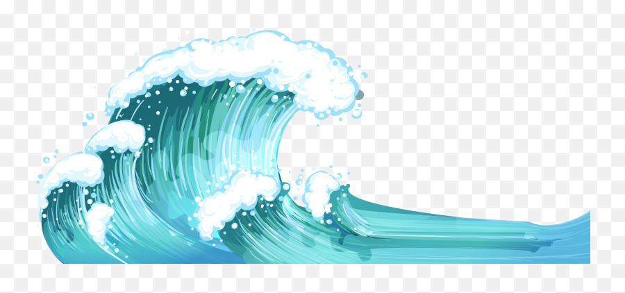Ocean Waves Freeuse Library Png - Transparent Background Wave Clipart,Ocean Transparent Background