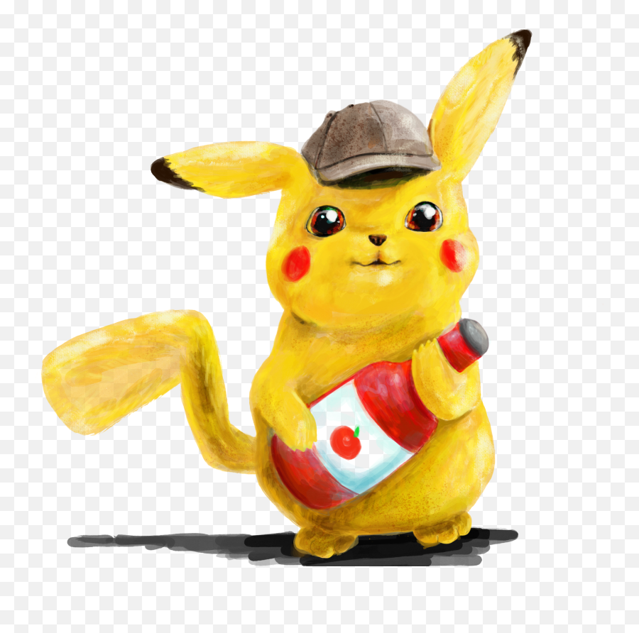 Dribbble - Detective Pikachu Ketchup Png,Detective Pikachu Logo Png