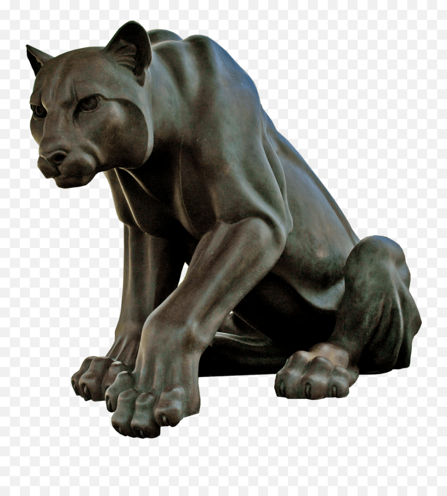 Download Free Png Leopard Sculpture - Leopard Statue Png,Sculpture Png