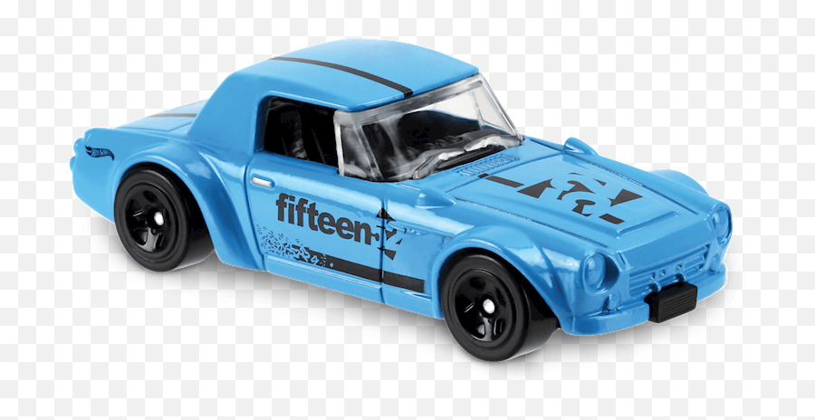 Hot Wheels Fairlady 2000 Vintage Style Car Blue Hw Speed Graphics 55365 - Model Car Png,Hot Wheels Car Png
