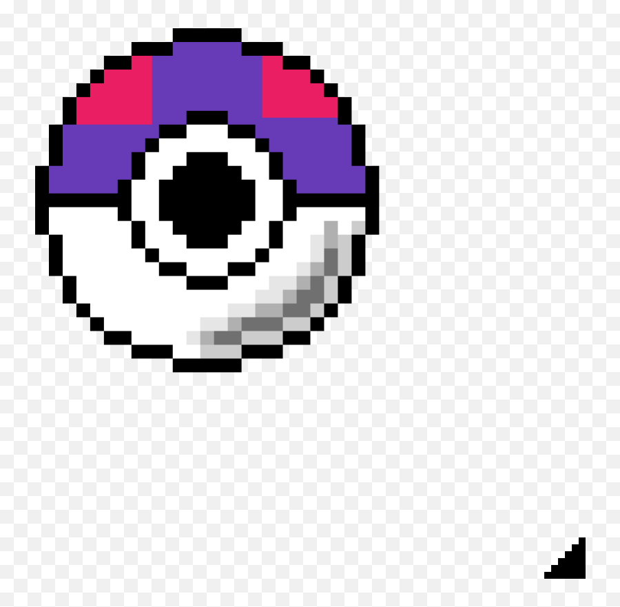 Master Pokeball , Png Download - Pixel Art Pokeball, Transparent Png, png  download, transparent png image