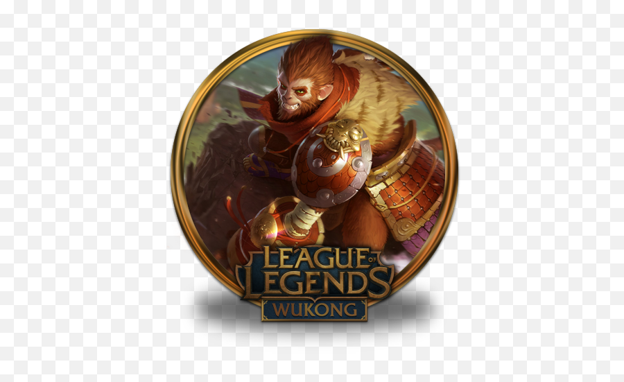 Icon Of League Legends Gold Border Icons League Of Legends Vi Artwork Png Wukong Png Free
