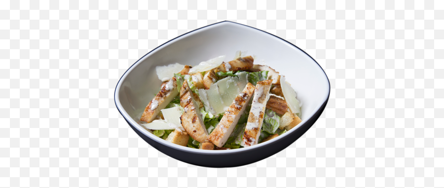 Download Hd Classic Chicken Caesar Salad With Grilled - Caesar Salad Png,Caesar Salad Png