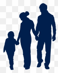 Family Child Silhouette Clip Art - Images Of Happyness png 3
