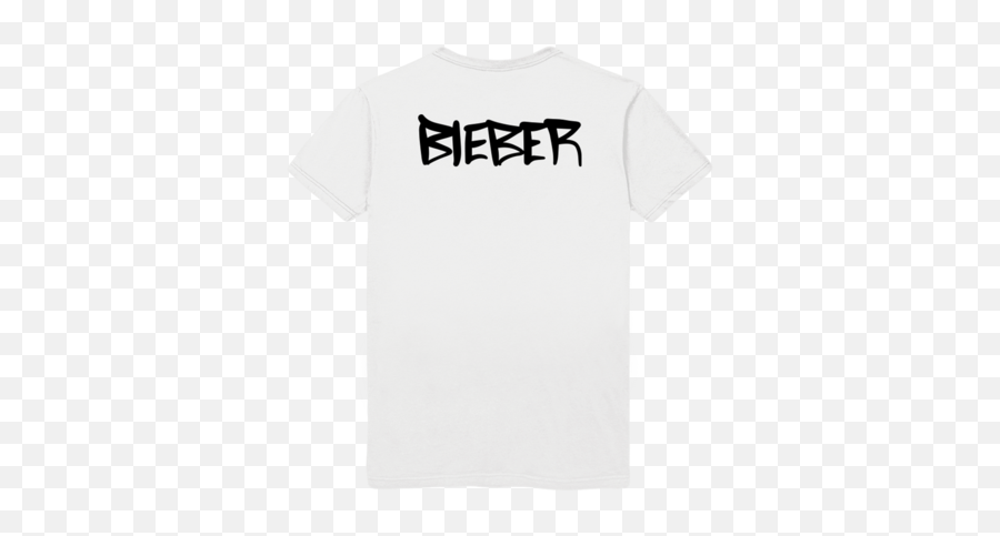 Justin Bieber Shop Changes Merch Png Black T - shirt Png