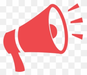 Red Megaphone Logo Png - Announcement Images Hd,Megaphone Png