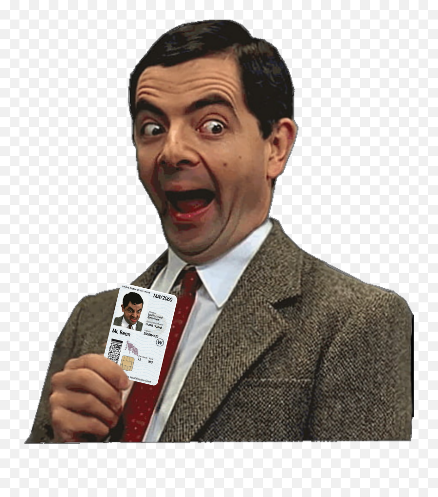 Military Mr Bean The Cac Card That I Used Was One Transparent PNG