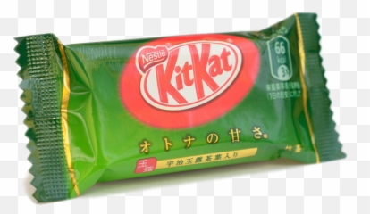 Wunorei - take bite of Japan Japanese Kitkats otona no Green Tea Kat Transparent png