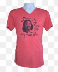 V - Neck Red Tshirt Sharks U2014 Rob Schneider Png,Red T Shirt Png