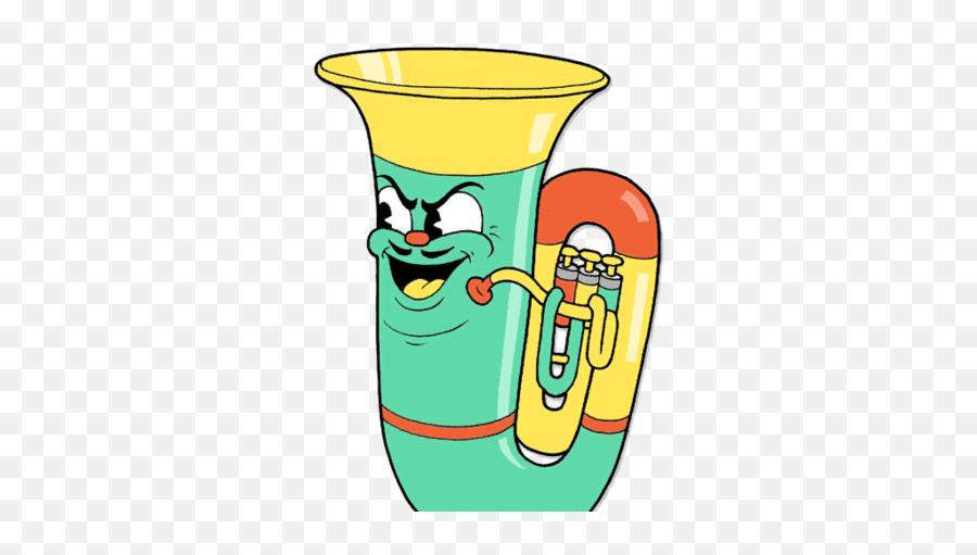 Tuba - Cuphead Funhouse Frazzle Tuba Png,Sousaphone Png