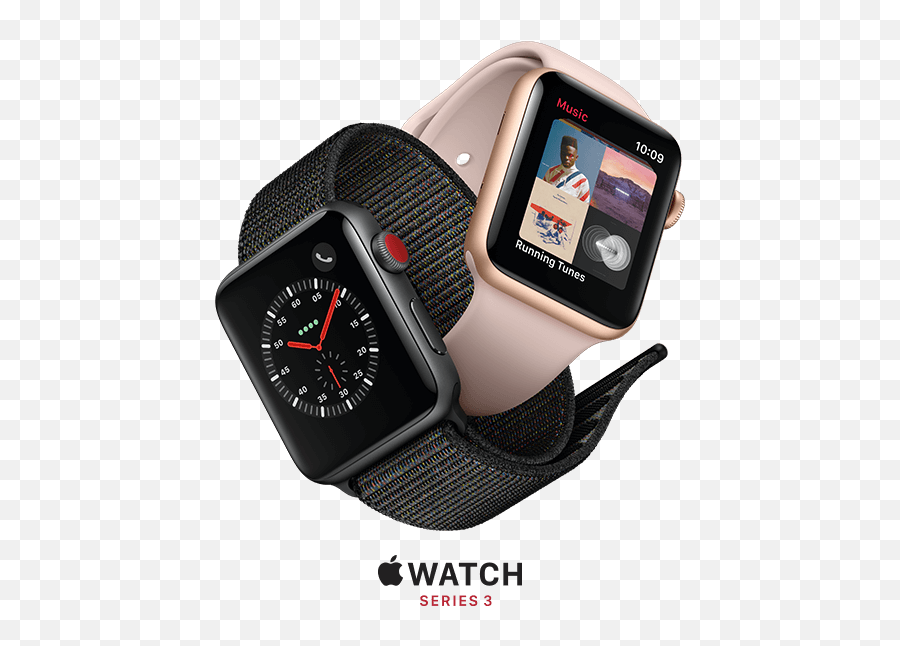 Download Fg Apple Watch S3 Pair Redlogo - Apple Watch Aluminum Vs Steel Png,Apple Watch Png