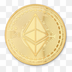 Ethereum Coin Png Picture 1873301 - Gold Coin Png