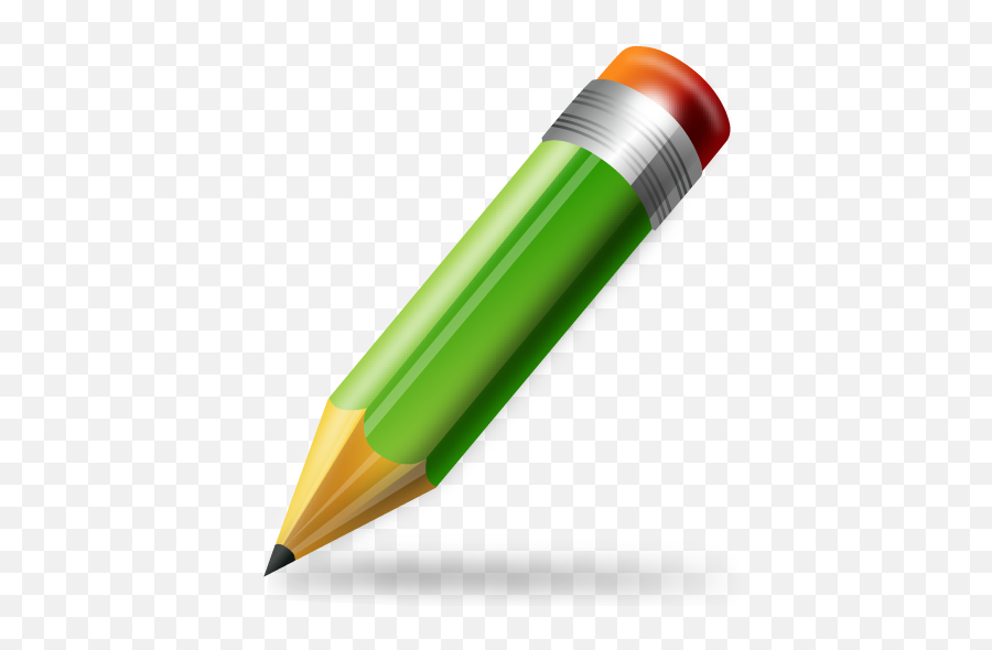 Download Green Pencil Icon Png - Free Transparent Png Images Green Pencil Png,Transparent Pencil