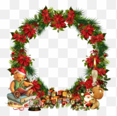 Download Hd Couronne De Noël - Luke And Lilly Beautiful Red Wreath Png,Lilly Png