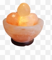 Salt Bowl With 2 Line Decoration - Earthenware png