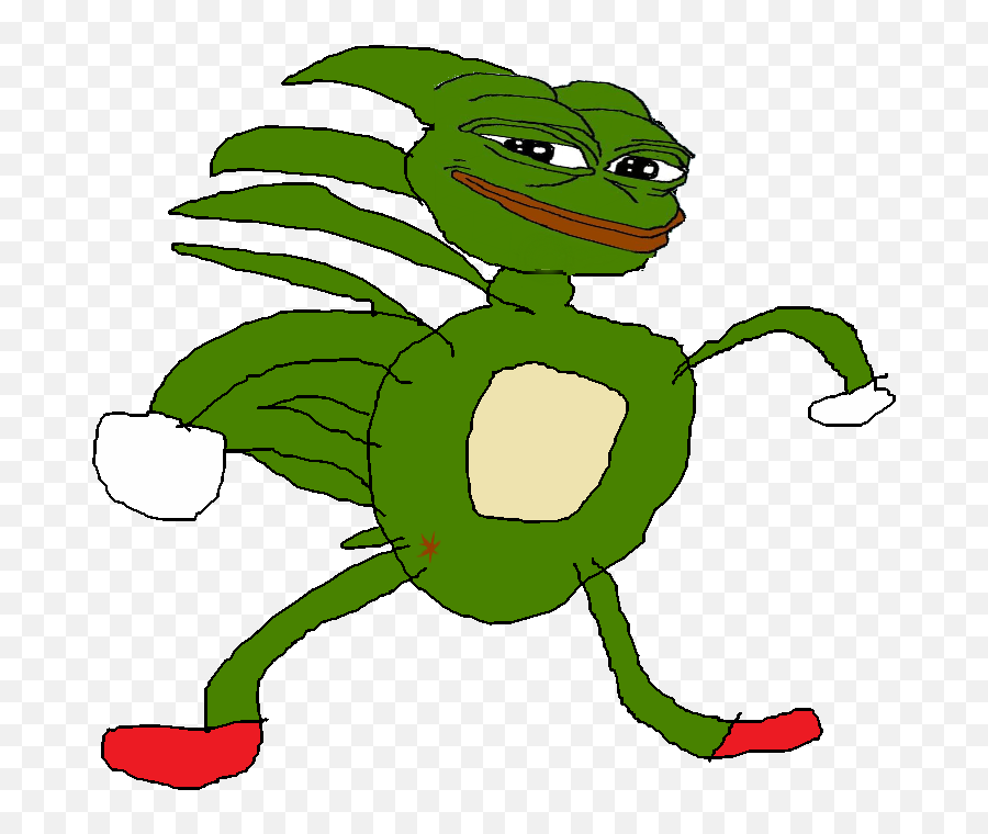 Gotta Go Fast Png Pepe The Frog