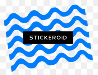 Download Wave Blue Lines Png Image With - Clip Art