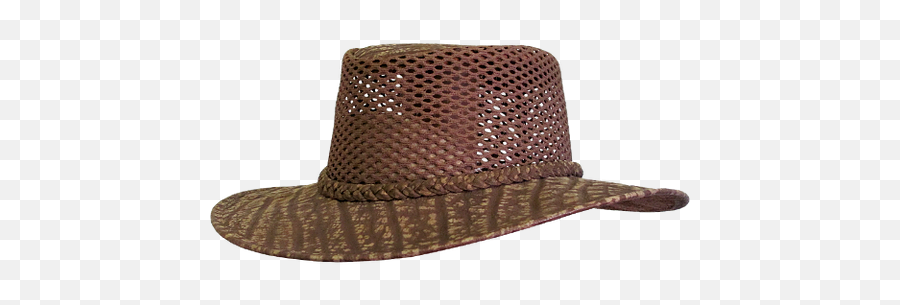 Genuine Buffalo Leather Safari Hat With Mesh Ventilation Safarisuppliesthis Game Hide And Is Handmade In South - Africa Using The Best Cowboy Hat Png,Safari Hat Png