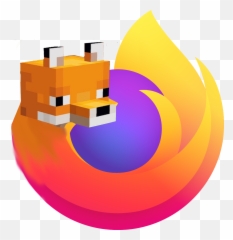 Minecraft Firefox - Circle png