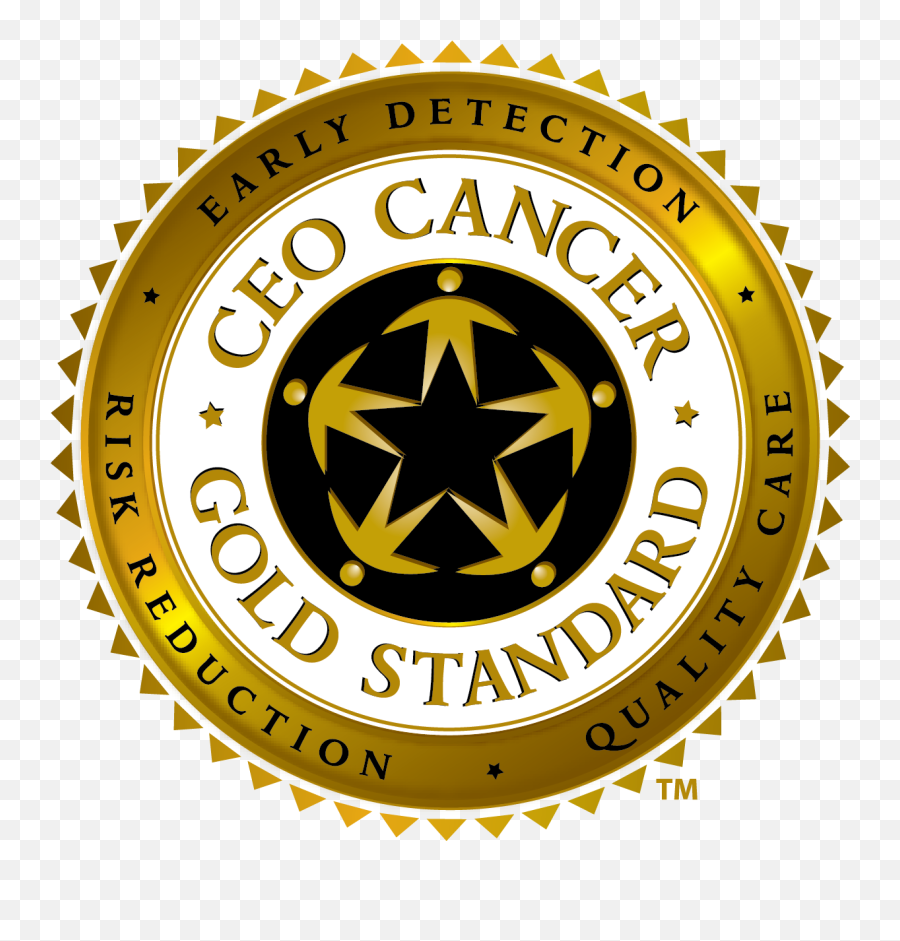 Gold Standard Logo Ceo Cancer - Ceo Cancer Gold Standard Logo Png,Gold Logo
