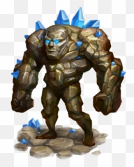 Elves Golem - Imagens De Golem Png,Golem Png