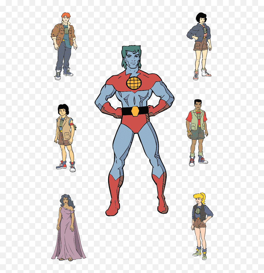 Captain Planet And The Planeteers - New Captain Planet Png,Captain Planet Png