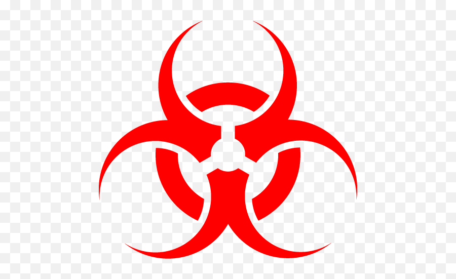 Red Biohazard Icon - Chesham Png,Biohazard Transparent