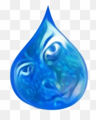 Selfportrait Tear Drop Rain Water - Vase png