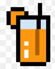 Orange Juice Png Icon - Cross