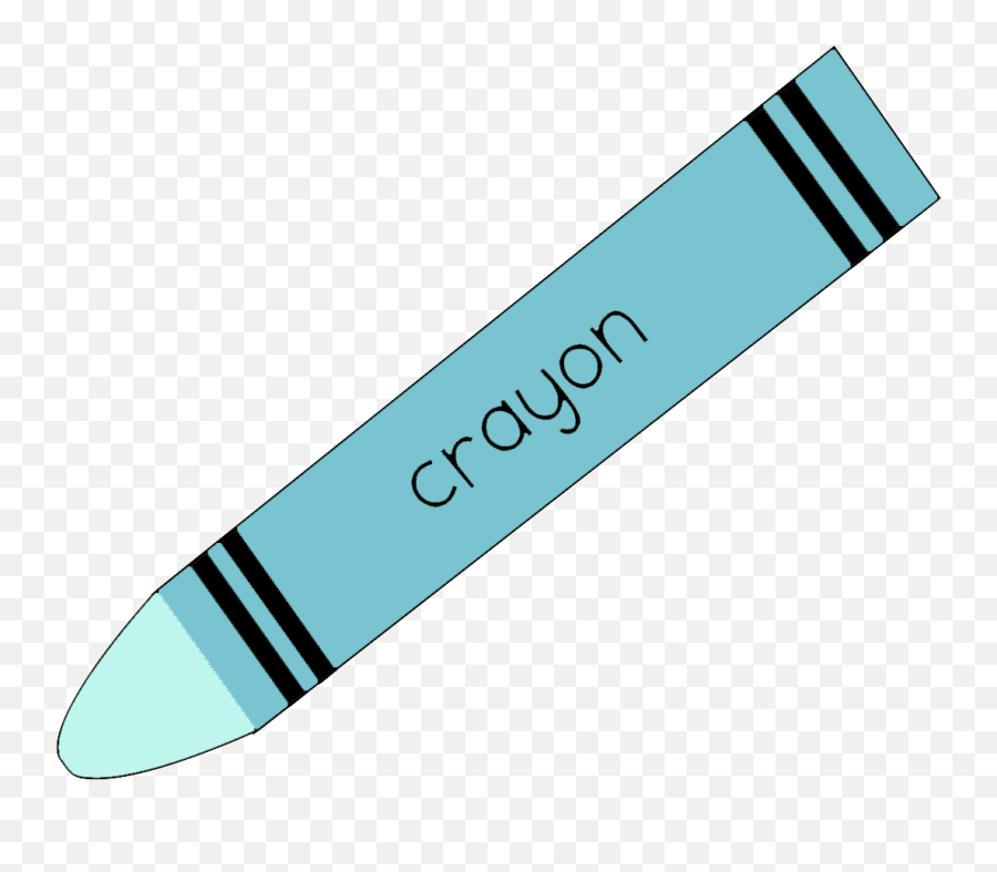 Crayons Clip Art Images Funny Cartoon - Color Light Blue Crayon Png,Crayon Png